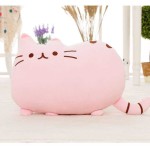 Cute Stuffed Pink Cat Plush Animal Soft Toy